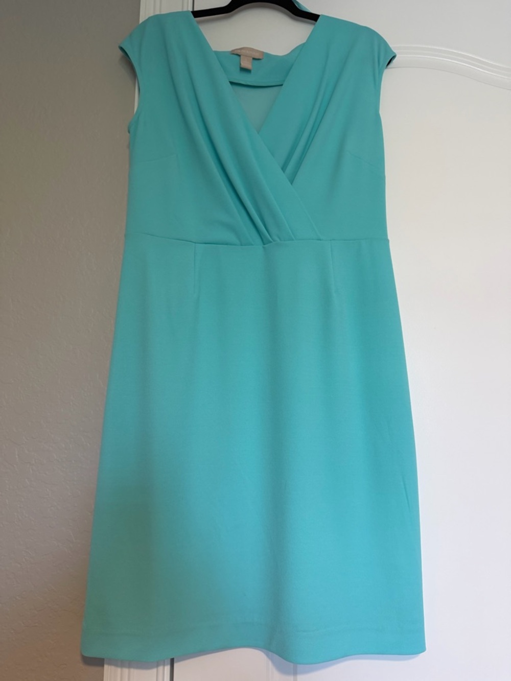 Banana Republic  Sleeveless Aqua Women's Dress